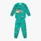 Pijama Infantil Menino Kyly Brilha no Escuro verde esmeralda - Marca Kyly