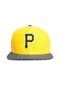 Boné New Era Glogo Pittsburgh Pirates Otcotc Amarelo - Marca New Era
