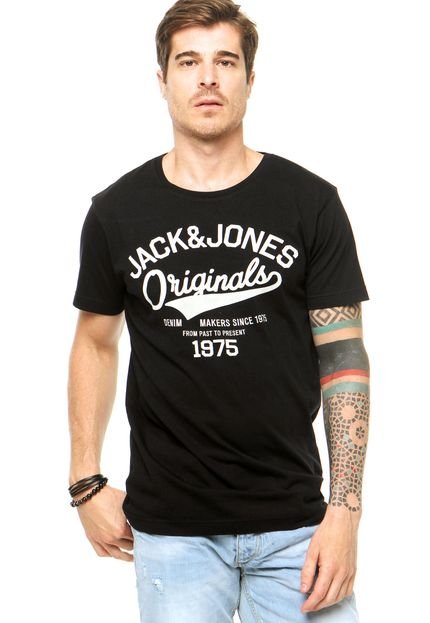 Camiseta Jack & Jones Originals Preta - Marca Jack & Jones