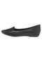 Slipper Couro Bottero Clean Preto - Marca Bottero