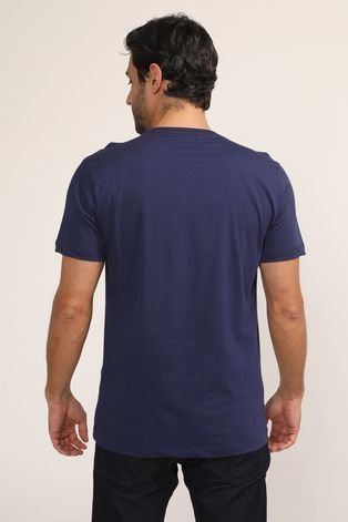 Camiseta Forum Lettering Azul-Marinho