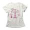 Camiseta Feminina Signo Libra - Off White - Marca Studio Geek 