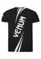 Camiseta Venum Manga Curta Challenger Preta - Marca Venum