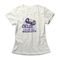 Camiseta Feminina Deus Está No Controle - Off White - Marca Studio Geek 