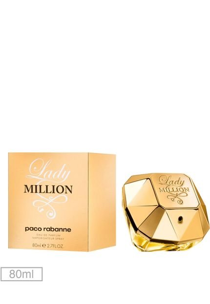 Perfume Lady Million Edp Paco Rabanne Fem 80 Ml - Marca Paco Rabanne