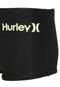 Sunga Hurley Slip One & Onily Preta - Marca Hurley