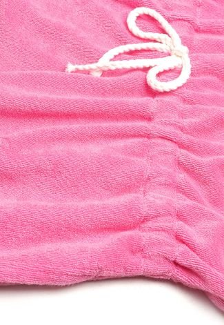 Vestido GAP Infantil Liso Rosa