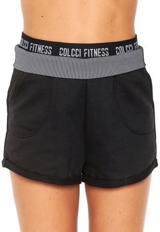Short Colcci Fitness Comfort Preto