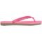 Chinelo Feminino Havaianas S Sqr Rosa Neon Incolor - Marca Havaianas