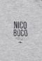 Camiseta Nicoboco Menino Lisa Cinza - Marca Nicoboco