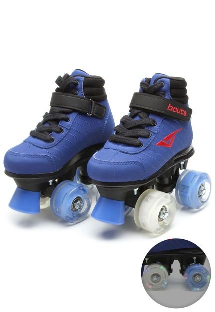 Tênis Bouts Patins Skid Led Azul - Marca Bouts