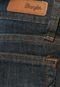 Calça Jeans Wrangler Bootcut West Dark Azul - Marca Wrangler