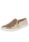 Slip On ANACAPRI Glitter Dourado - Marca Anacapri