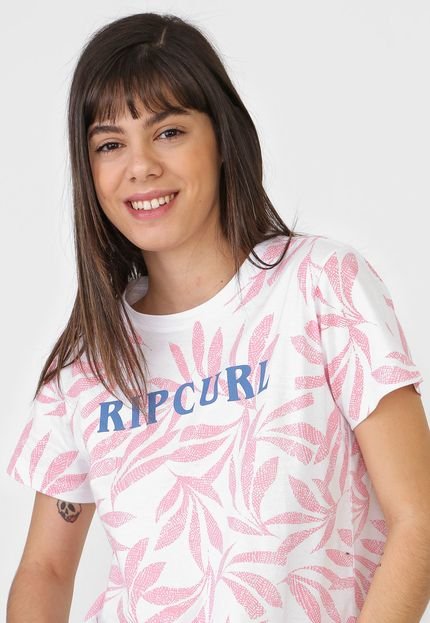 Camiseta Rip Curl Ooh La Leaf Branca - Marca Rip Curl