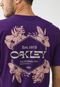 Camiseta Oakley Reta Sun Flower Tee Roxa - Marca Oakley