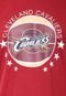 Camiseta New Era  Ball Cleveland Cavalier Vinho - Marca New Era