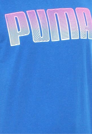 Camiseta Puma Puma Faded Azul