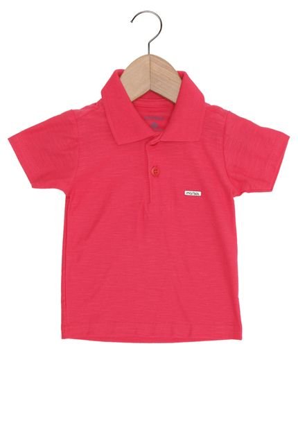 Camisa Polo Marisol Menino Rosa - Marca Marisol