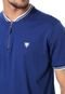 Camisa Polo Cavalera Reta Logo Azul - Marca Cavalera