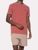 Camiseta Osklen Masculina Slim Stone Coroa Rough Vermelha Incolor - Marca Osklen