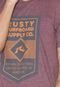 Camiseta Rusty Label Vinho - Marca Rusty