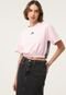 Camiseta Cropped adidas Sportswear Dance 3-Stripes Rosa - Marca adidas Sportswear