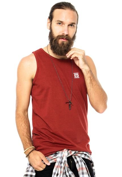 Camiseta Regata Hang Loose Roots Vermelha - Marca Hang Loose