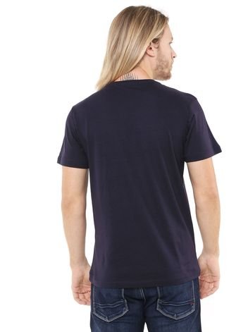 Camiseta Industrie Estampada Azul-marinho