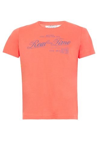 Camiseta Sommer Mini Real Coral