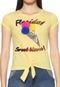 Camiseta FiveBlu Florida Amarela - Marca FiveBlu