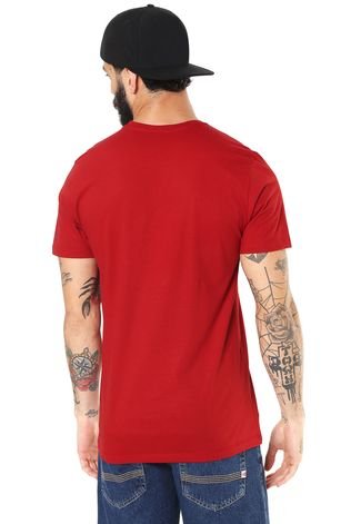 Camiseta Element Drip Vermelha