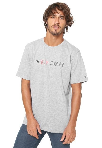 Camiseta Rip Curl Shock Panel Cinza - Marca Rip Curl