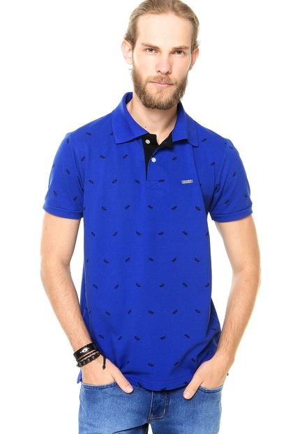 Camisa Polo Local Barquinho Azul - Marca Local