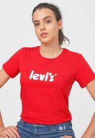 Camiseta Rojo-Blanco Levi's