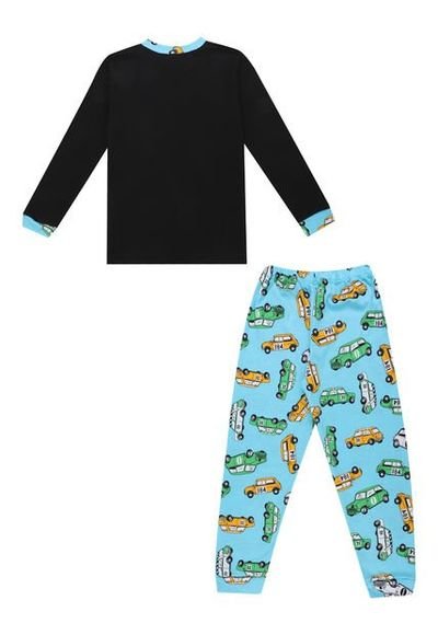 Pijama Ni o Mat as Estampado Azul Turquesa Santana Compra Ahora