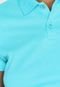 Camisa Polo Malwee Reta Lisa Azul - Marca Malwee