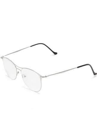 Óculos de Grau Thelure Fechado Prata
