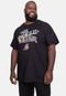 Camiseta NBA Plus Size Masculina Graffiti Preta - Marca NBA