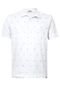Camisa Polo FiveBlu Coqueiro Branca - Marca FiveBlu