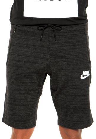 Bermuda Nike Sportswear Av15 Short Knit Preta