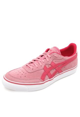 Tênis Couro Asics Top Spin Rosa