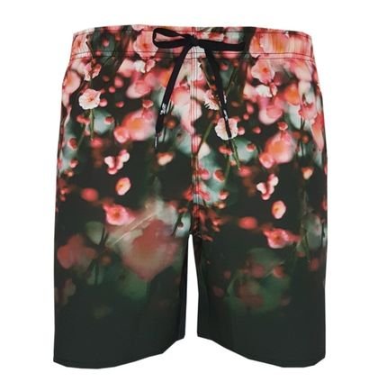 Shorts Alkary Floral Preta - Marca Alkary