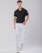 Calça Masculina Super Skinny Faixa Lateral 21490 Branco Consciência - Marca Consciência