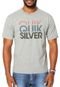 Camiseta Quiksilver Ride Along Mescl Cinza - Marca Quiksilver