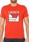 Camiseta Lacoste Estampada Laranja - Marca Lacoste