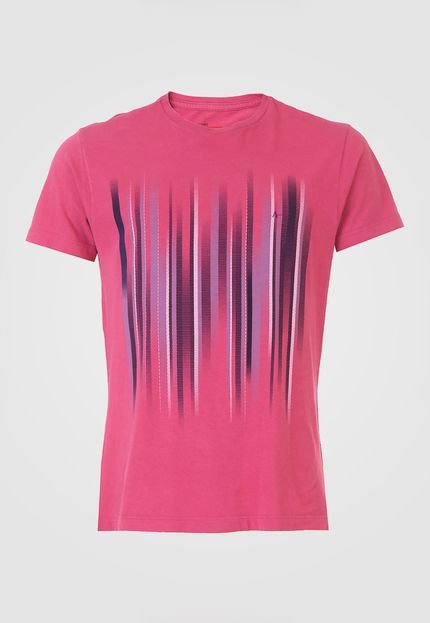 Camiseta Aramis Estampada Rosa - Marca Aramis