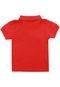 Camiseta Milon Menino Lisa Vermelha - Marca Milon
