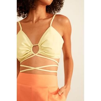 Cropped Mercatto Cropped Amarelo