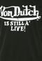 Camiseta Von Dutch Is Still A' Live Verde - Marca Von Dutch 