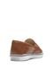 Slip On Couro Capodarte Monograma Marrom - Marca Capodarte